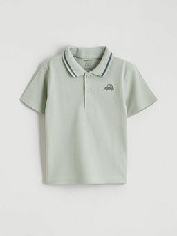 Erkek Bebek Polo Yaka Ti??rt ve Pantolon