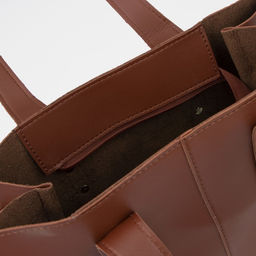 Сумка-тоут на молнии, цвет коричневый - Simaland фото 3