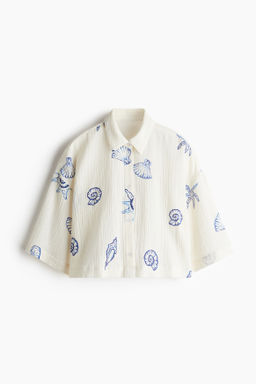 Camisa playera de muselina