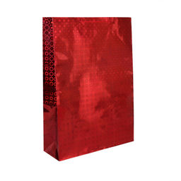 Цена за 12 шт. Пакет подарочный 49х69х16,5 голография / GW-118 /уп 12/180/плотность бумаги 157г/м2 микс - ГалеонТрейд фото 4