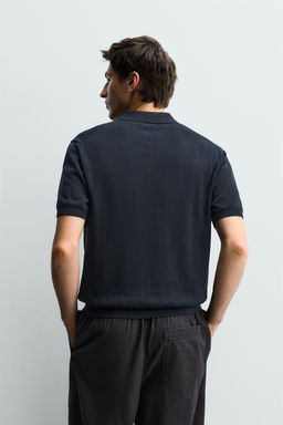 POLO PUNTO REGULAR FIT / Marino oscuro - Zara фото 3