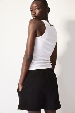 Pantalon corto en sudadera - H&m фото 3