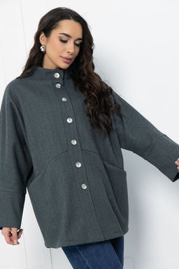 Жакет Вместе навсегда (темно-серый) Б12804-4М - Lt collection фото 11