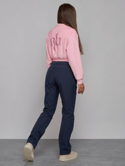 Брюки спортивные софтшелл MTFORCE женские синего цвета 2410S  фото 6