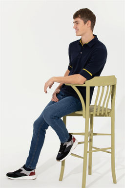 Мужская темно -синяя толстовка Неожиданная скидка в корзине - U.s. polo assn фото 4