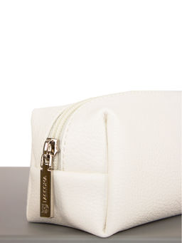 LACCOMA косметичка Гретта-Ф826-белый эко кожа хлопок фото 7