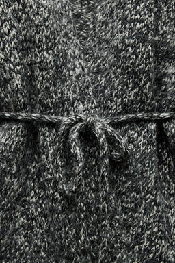BELTED KNIT CARDIGAN - Zara фото 4