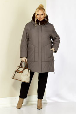 Куртка SHETTI 2208 серо-лиловый