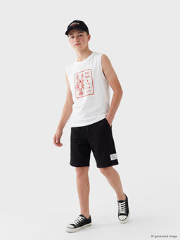 Шорты Regular Fit на шнурке для мальчика