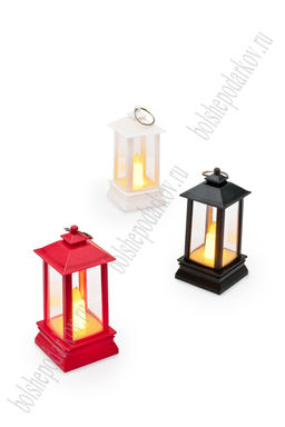 Набор фонариков светодиодных на батарейках 4,5*4,5*9 см (24 шт) SF-7553, №2 (теплый свет)