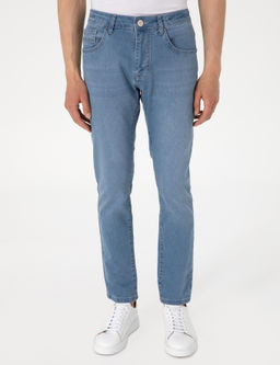 A__k Mavi Slim Fit Jean Pantolon