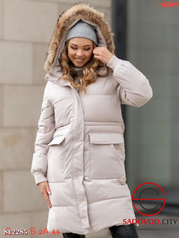 Куртка женская для зимы с капюшоном - Bruno фото 2