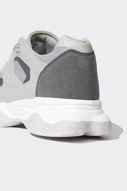 Мужская спортивная обувь на толстой подошве на шнуровке - Defacto фото 7