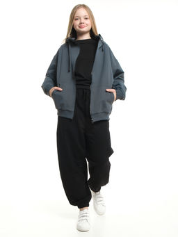 Комплект для девочки 22-5392 графит