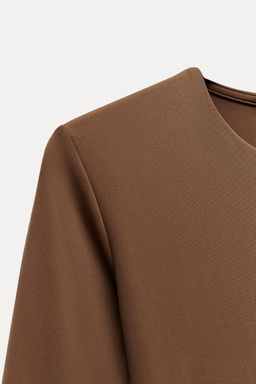 LONG SLEEVE POLYAMIDE BODYSUIT - Zara фото 13