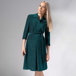 Платье свободного силуэта Модная реализация (new с поясом)