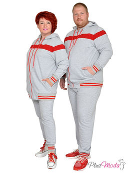 Толстовка Модель №1680 размеры 44-84 - Plusmoda фото 8