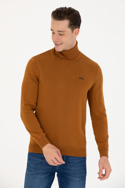 Свитер мужской U. S. Polo Assn Basic кокосовый из хлопка - U.s. polo assn фото 15