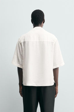 100% LINEN SHIRT - Zara фото 4