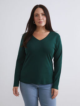 V Yaka Uzun Kollu Kad?n Ti??rt