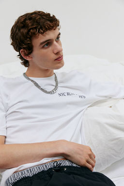 Camiseta con motivo estampado Loose Fit - H&m фото 2