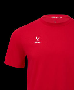 Футболка тренировочная JOGEL DIVISION PerFormDRY Training CVC R2, красный  фото 4