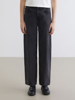 Barrel Fit Kad?n Jean Pantolon