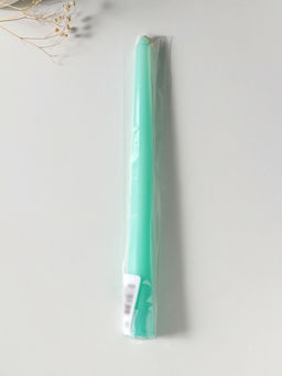 Цена за 2 шт. Свеча античная 25 см, 58 гр, 7 ч, цв. мятный