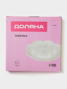 Тарелка Доляна Сьюзен, d=26.5 см, фарфор, белая фото 4