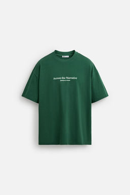 SLOGAN PRINT T-SHIRT - Zara фото 7