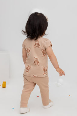 Crockid _ КР 400597/нежный бежевый к413 бриджи д/дев яс