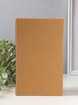 Сувенир полистоун "Ганеша на резном троне" золотая бронза 4х11,7х17,3 см