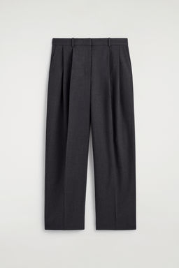 PANTAL?N TWILL WIDE LEG RELAXED FIT