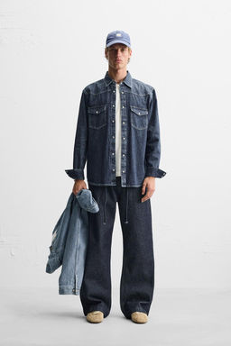 WESTERN DENIM SHIRT WITH POCKETS