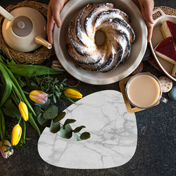 Сервировочная салфетка капля 45х35,5см Сильвер (Россия) - Домашняя мода фото 4