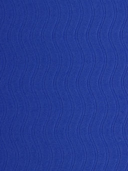 Коврик для фитнеса и йоги ONLYTOP, 183×61×0.8 см, черный/ультрамариновый