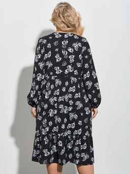 Платье 0296-1п чёрный - Dora фото 10