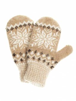 Варежки детские "Снежинка" 3 цвета 0804-15