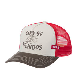 Бейсболка COASTAL арт. HFT Weirdos (оливковый / белый)