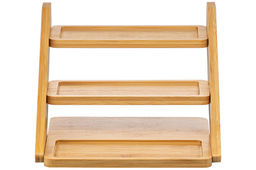 Подставка бамбуковая 3-х ярусная 26*21*13,5 см - Elan gallery фото 6