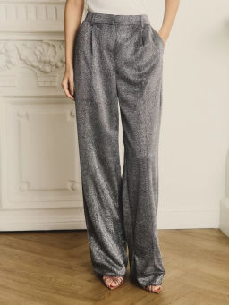 Брюки прямые с блестками / Zarina