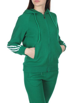 NOH106 GREEN Костюм спортивный женский (хлопок 90%, полиэстер 10%)