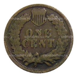Монета 1 цент 1906 года США