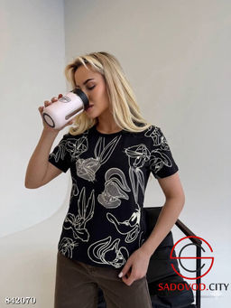 Футболка женская с принтом