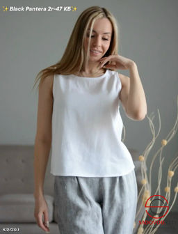 Майка женская однотонная