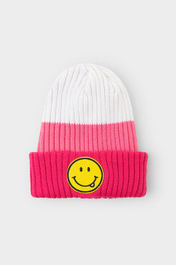 Crockid _ КВ 20344/насыщенно-розовый,коралл шапка дет