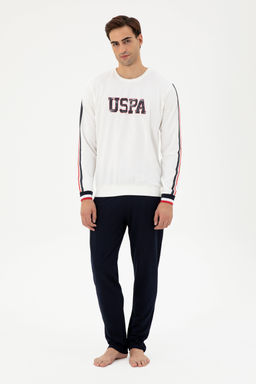 Мужской кремовый пижамный комплект Неожиданная скидка в корзине - U.s. polo assn фото 17