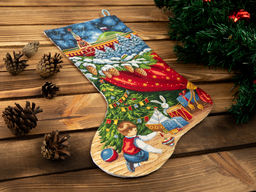 Набор для вышивания PANNA PR-7252 Сапожок с Кремлем 26 х 40.5 см