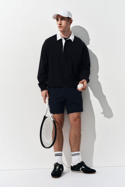 Pantal?n corto de tenis con DryMove Regular Fit - H&m фото 10