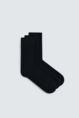 3-PACK OF MERCERISED SOCKS - Zara фото 5